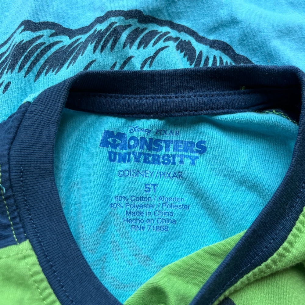 Monster’ University Reversible Raglan Tee - Picture 3 of 3
